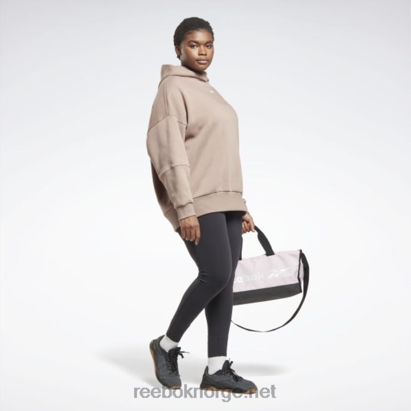 kvinner taupe 2X42N577 Reebok studio resirkulert oversize hettegenser (plus size) - Bilde 2