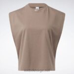 kvinner taupe 2X42N803 Reebok klassiske jersey muskel tank topp - Bilde 7
