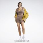 kvinner taupe 2X42N891 Reebok klassiske plysjtopp - Bilde 2
