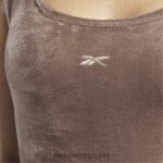 kvinner taupe 2X42N891 Reebok klassiske plysjtopp - Bilde 5