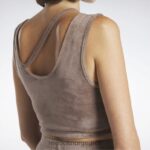 kvinner taupe 2X42N891 Reebok klassiske plysjtopp - Bilde 6