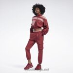kvinner triatlon rød 2X42N70 Reebok cardi b vevd satengjakke - Bilde 2