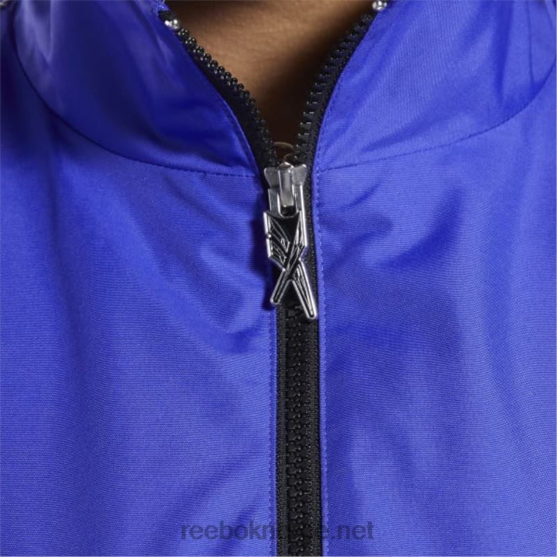 kvinner ultimate lilla 2X42N708 Reebok cardi b vevd crop-jakke (plus size) - Bilde 5