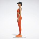 kvinner ultimate oransje 2X42N834 Reebok victoria beckham sømløs bh med lett effekt - Bilde 2