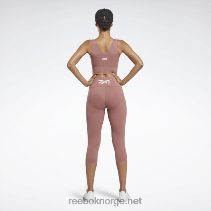 kvinner uttørket jord 2X42N833 Reebok victoria beckham crop top - Bilde 3