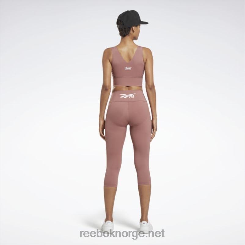 kvinner uttørket jord 2X42N867 Reebok victoria beckham 5/8 leggings - Bilde 3
