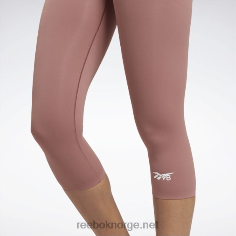 kvinner uttørket jord 2X42N867 Reebok victoria beckham 5/8 leggings - Bilde 4