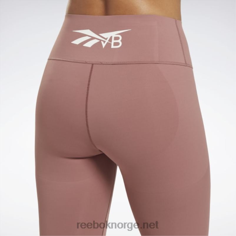 kvinner uttørket jord 2X42N867 Reebok victoria beckham 5/8 leggings - Bilde 5