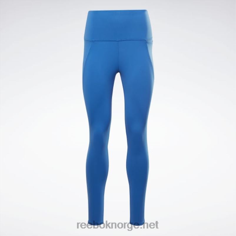 kvinner vektor blå 2X42N426 Reebok lux tights med høy midje - Bilde 6