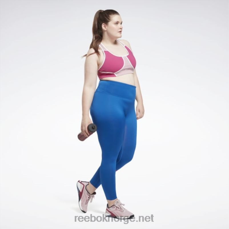 kvinner vektor blå 2X42N481 Reebok treningsklare vektorleggings (plus size) - Bilde 2