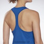 kvinner vektor blå 2X42N671 Reebok activchill grafisk tank-topp - Bilde 5