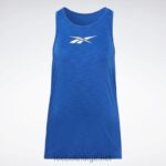 kvinner vektor blå 2X42N671 Reebok activchill grafisk tank-topp - Bilde 6