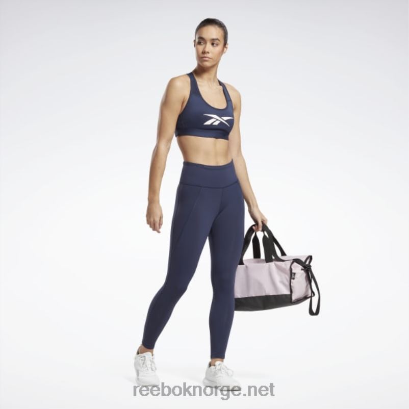 kvinner vektor marine 2X42N146 Reebok lux tights med høy midje - Bilde 2
