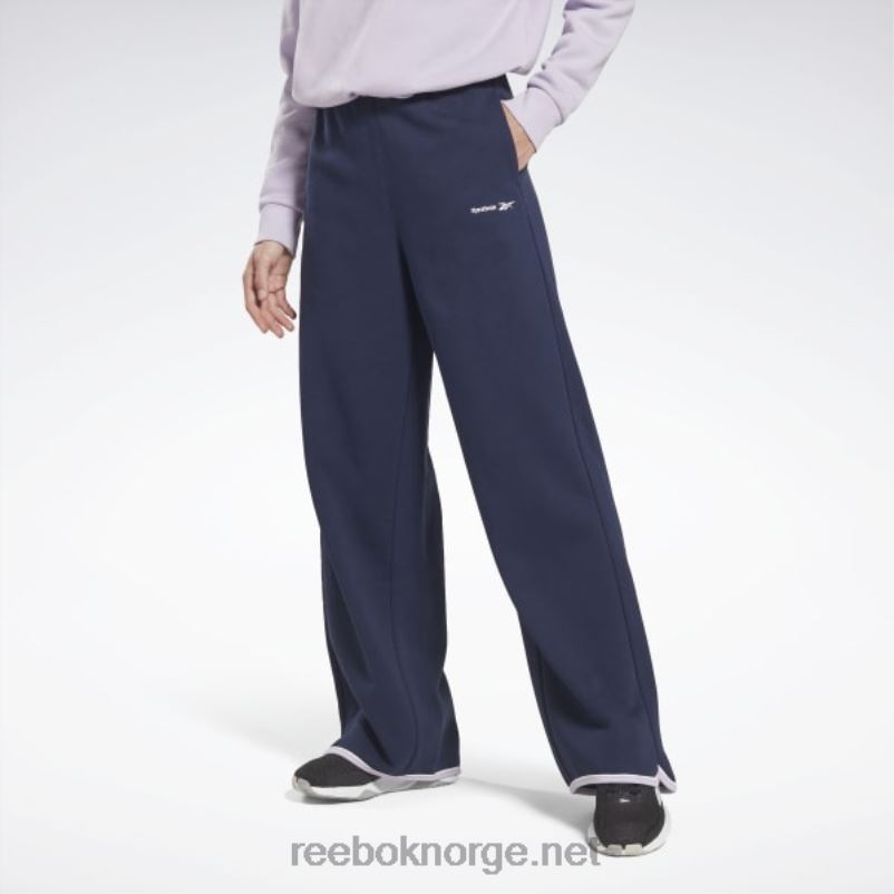 kvinner_vektor_marine_2x42n743_reebok_identitet_fleecebukser.jpg kvinner vektor marine 2X42N743 Reebok identitet fleecebukser - Bilde 1