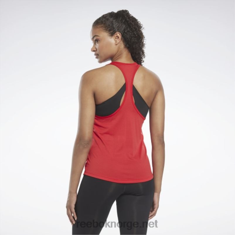kvinner vektor rød 2X42N392 Reebok treningsklar tanktop med mesh-rygg - Bilde 3