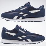 lag marine/platina 2X42N1142 Reebok klassiske nylon herresko - Bilde 3