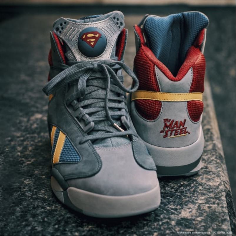 legering/modig blå/rik magma 2X42N29 Reebok dc shaq attaq basketballsko - Bilde 2