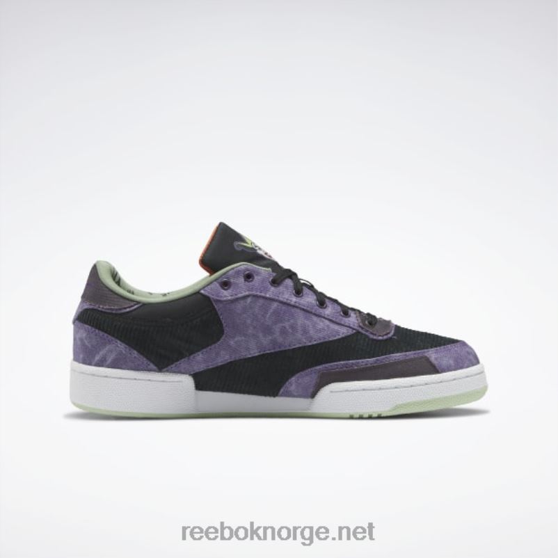 lilla nyanse/åndehvit/vintagegrønn 2X42N95 Reebok dc club c 85 sko - Bilde 3