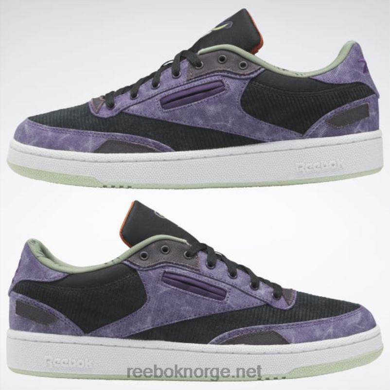 lilla nyanse/åndehvit/vintagegrønn 2X42N95 Reebok dc club c 85 sko - Bilde 10