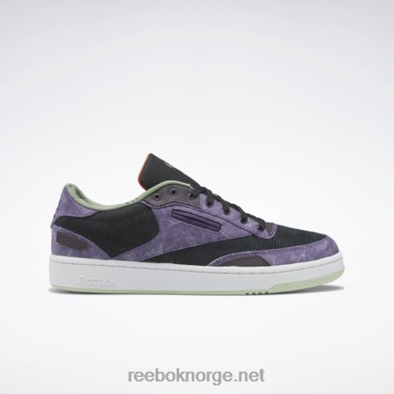 lilla nyanse/åndehvit/vintagegrønn 2X42N95 Reebok dc club c 85 sko - Bilde 1