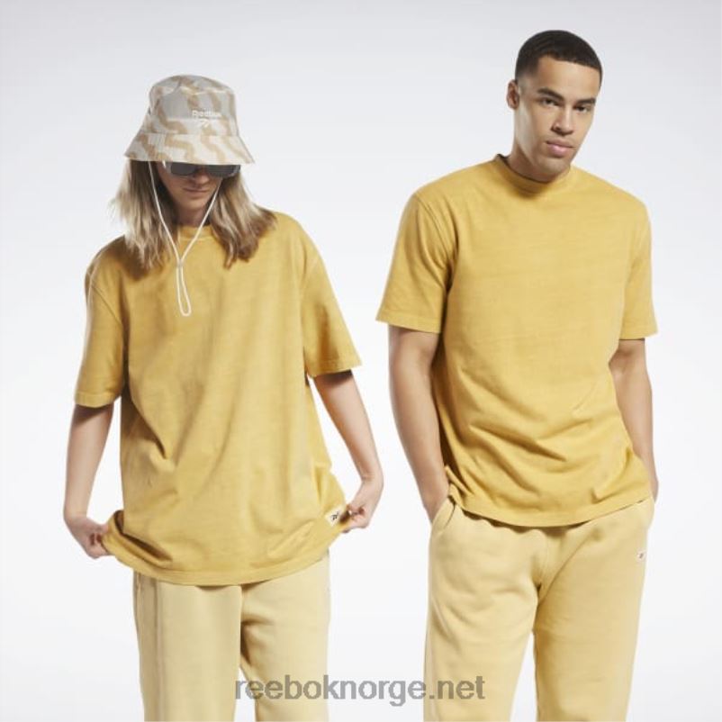 lys_oker_2x42n606_reebok_klassisk_naturlig_farget_t_skjorte.jpg lys oker 2X42N606 Reebok klassisk naturlig farget t-skjorte - Bilde 1