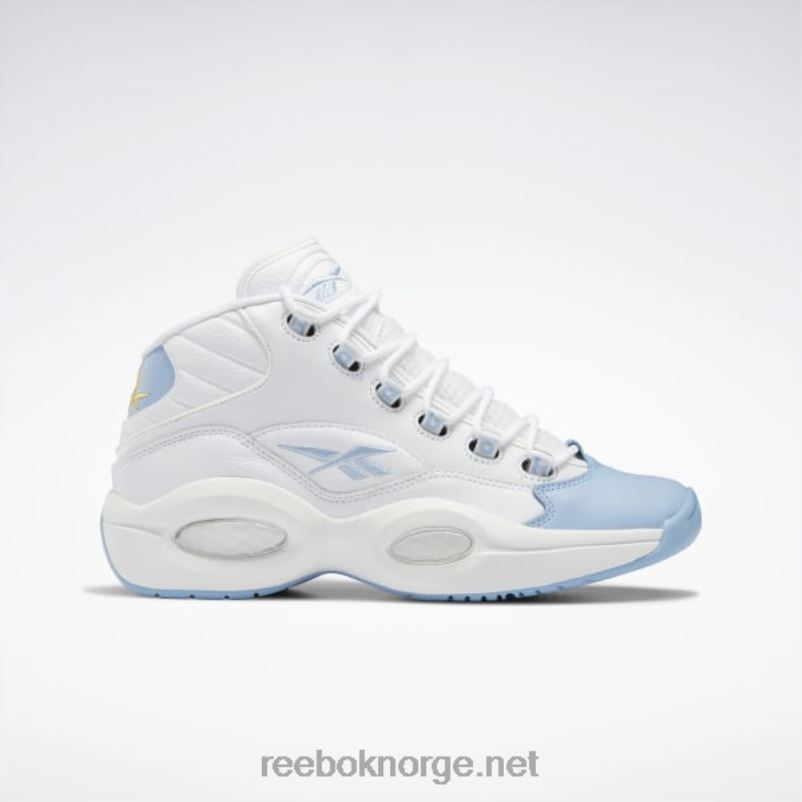 menn_ftwr_hvit_flytende_bla_giftig_gul_2x42n1028_reebok_sporsmal_midt_basketball_sko.jpg menn ftwr hvit/flytende blå/giftig gul 2X42N1028 Reebok spørsmål midt basketball sko - Bilde 1