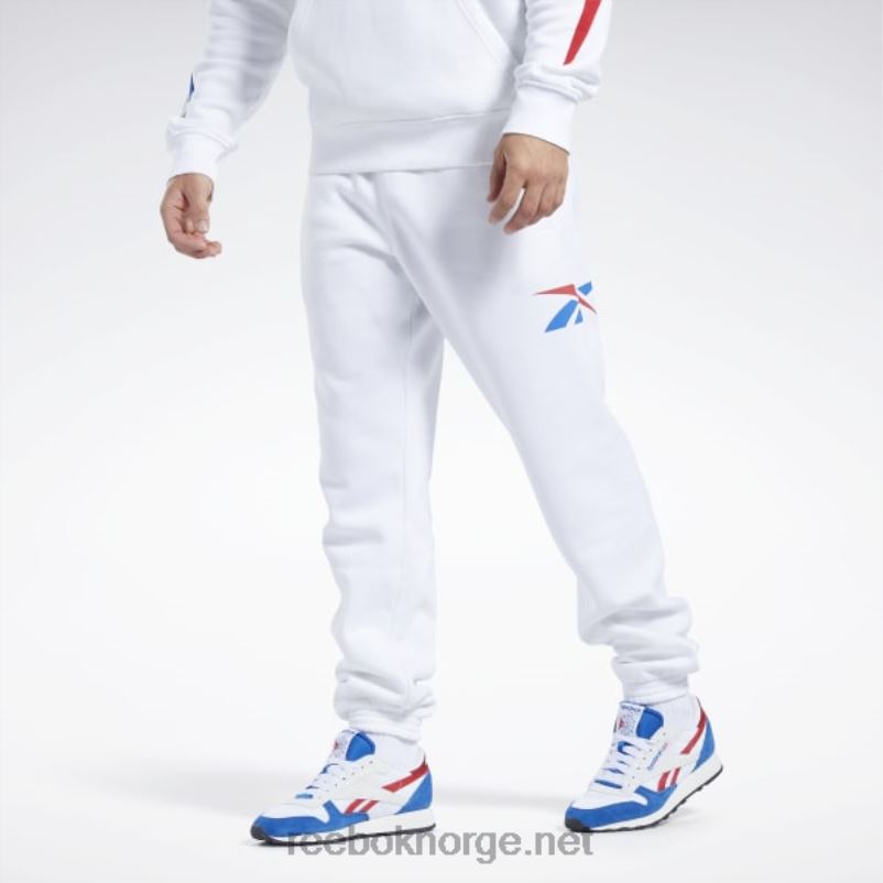 menn_hvit_2x42n1134_reebok_basketball_dna_vektor_fleece_joggere.jpg menn hvit 2X42N1134 Reebok basketball dna vektor fleece joggere - Bilde 1