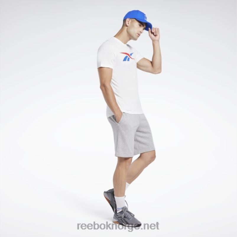 menn hvit/vektorrød/vektorblå 2X42N1185 Reebok grafisk serie vektor t-skjorte - Bilde 2