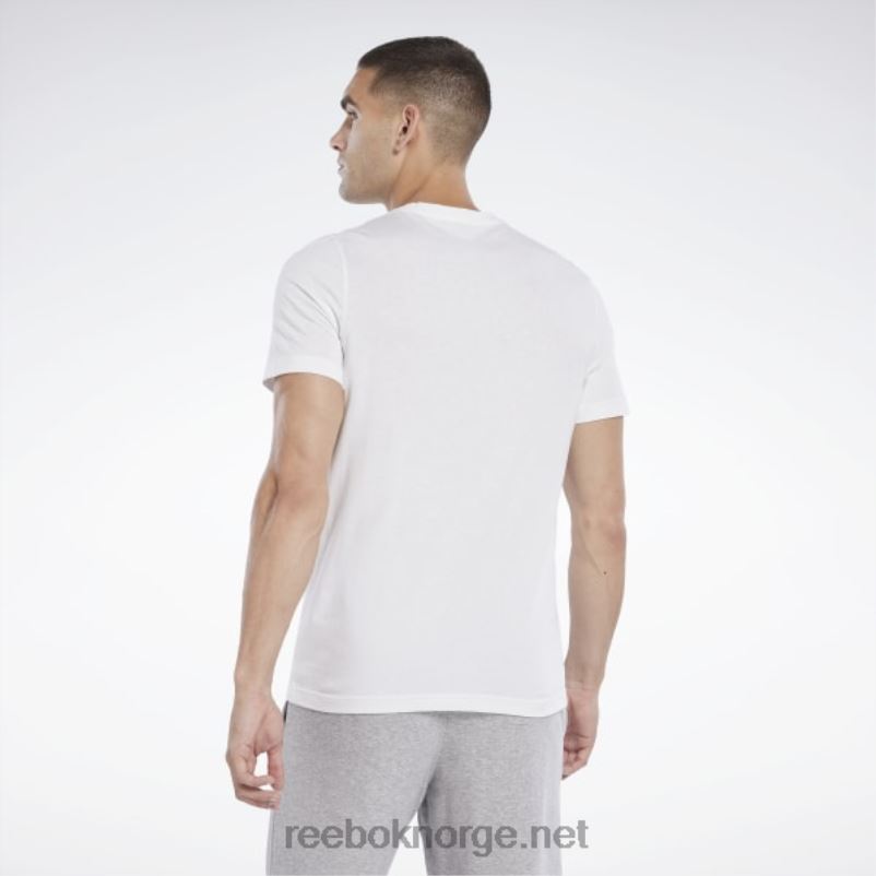 menn hvit/vektorrød/vektorblå 2X42N1185 Reebok grafisk serie vektor t-skjorte - Bilde 3