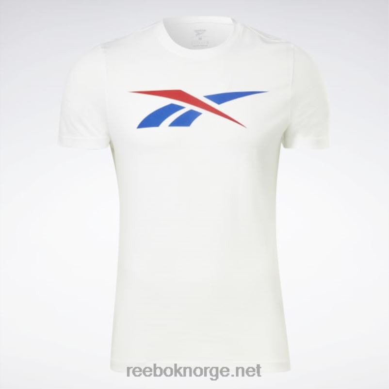 menn hvit/vektorrød/vektorblå 2X42N1185 Reebok grafisk serie vektor t-skjorte - Bilde 6