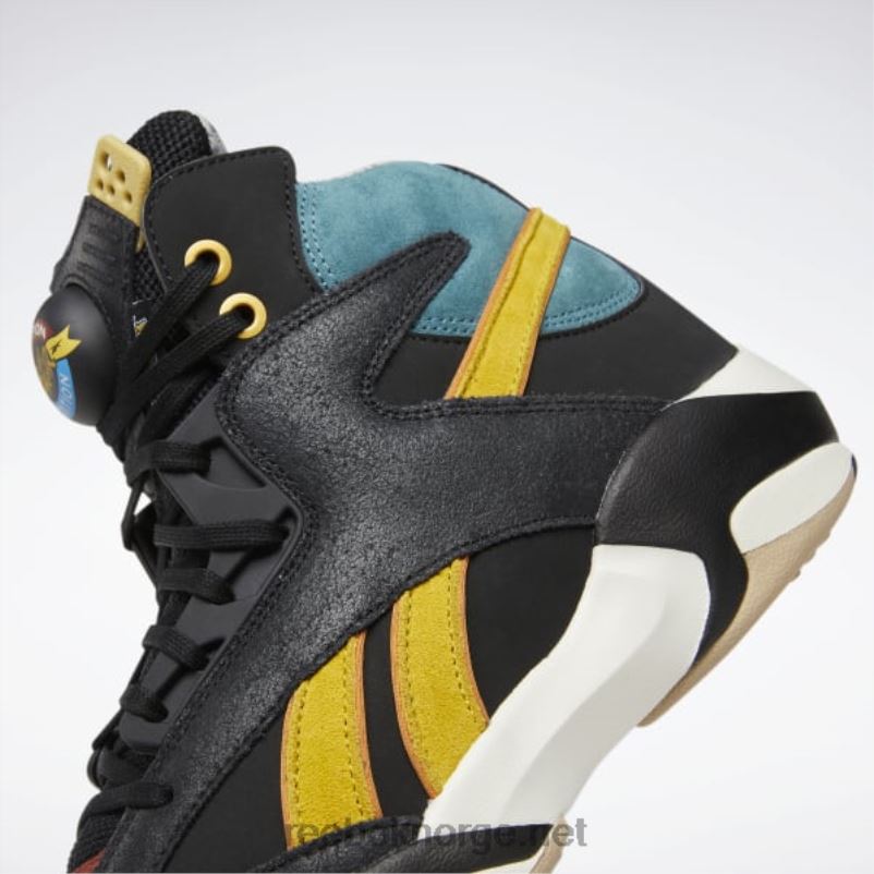 menn kjerne sort/mørk sobel/luksusblå 2X42N1024 Reebok street fighter shaq attaq basketballsko - Bilde 9