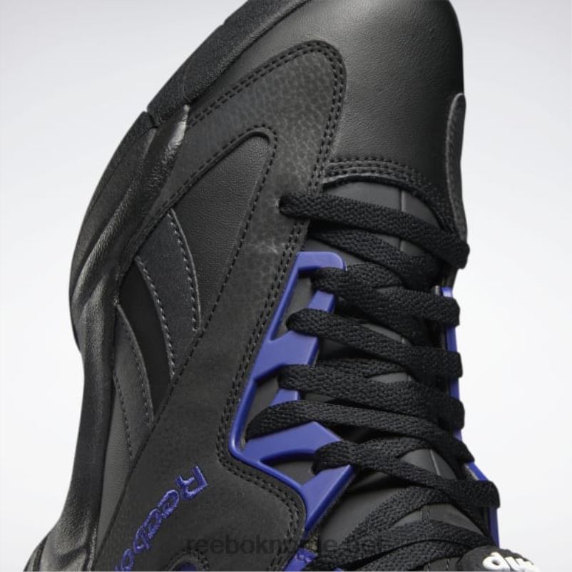 menn kjerne svart/fet lilla/kollegialt gull 2X42N1034 Reebok shaq attaq basketballsko - Bilde 7