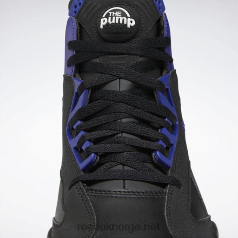 menn kjerne svart/fet lilla/kollegialt gull 2X42N1034 Reebok shaq attaq basketballsko - Bilde 8