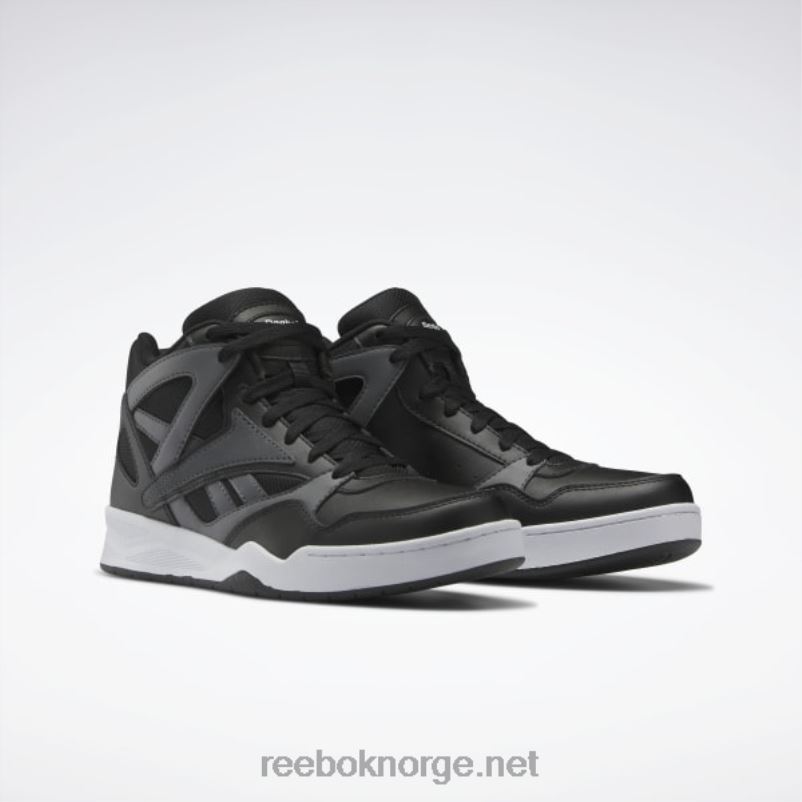 menn kjerne svart/ren grå 7/ren grå 6 2X42N1121 Reebok royal bb 4590 basketballsko - Bilde 3