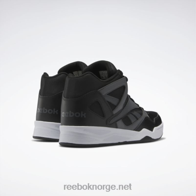 menn kjerne svart/ren grå 7/ren grå 6 2X42N1121 Reebok royal bb 4590 basketballsko - Bilde 4