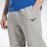 menn middels grå lyng 2X42N1131 Reebok identitet fleece jogger - Bilde 4
