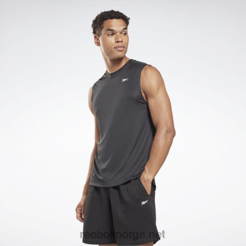 menn_nattsvart_2x42n1159_reebok_ermelos_trenings_t_skjorte.jpg menn nattsvart 2X42N1159 Reebok ermeløs trenings t-skjorte - Bilde 1