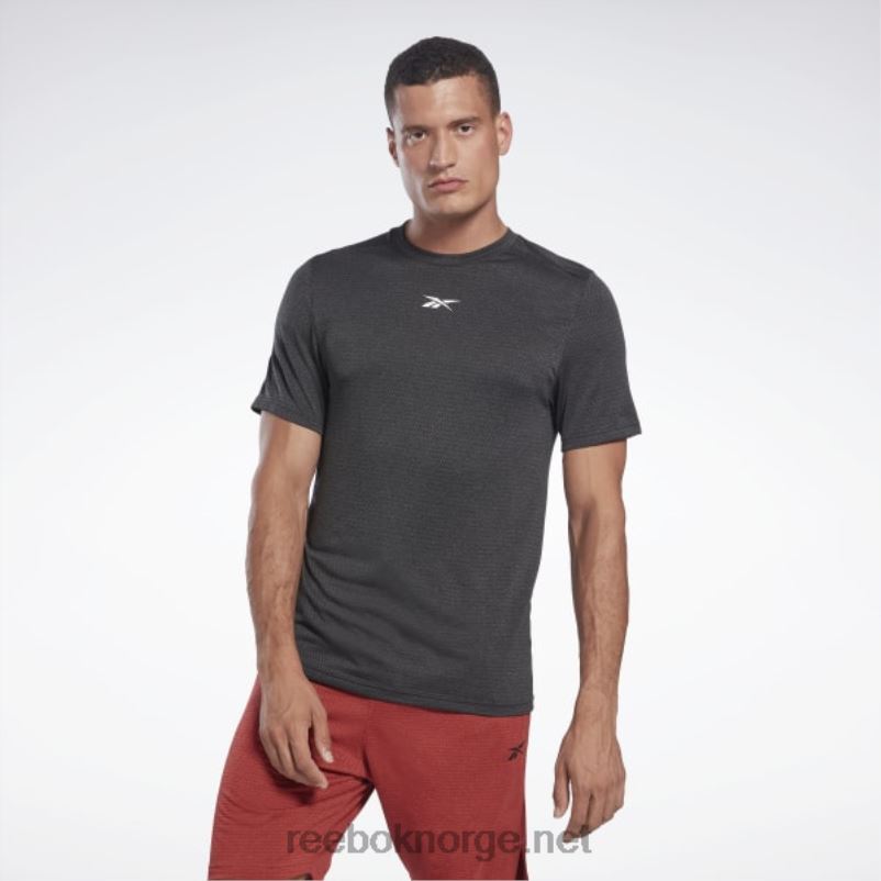 menn_nattsvart_2x42n1189_reebok_treningsklar_melange_t_skjorte.jpg menn nattsvart 2X42N1189 Reebok treningsklar melange t-skjorte - Bilde 1