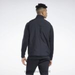 menn svart 2X42N1174 Reebok yttertøy lett vattert vest - Bilde 3