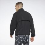 menn svart 2X42N1182 Reebok løpende vevd vindjakke - Bilde 3
