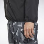 menn svart 2X42N1182 Reebok løpende vevd vindjakke - Bilde 5