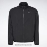 menn svart 2X42N1182 Reebok løpende vevd vindjakke - Bilde 7