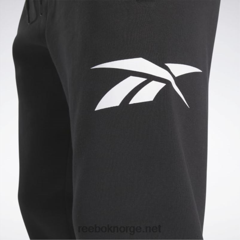 menn svart/kritt 2X42N1140 Reebok klassiske merke stolte bukser - Bilde 4