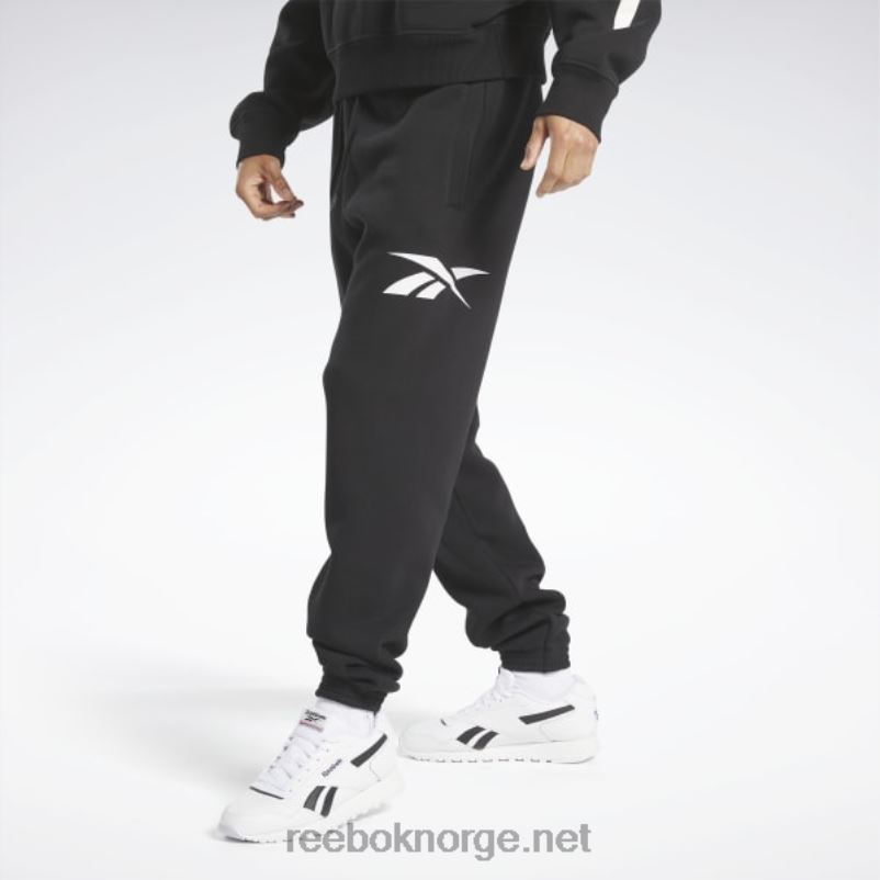 menn svart/kritt 2X42N1140 Reebok klassiske merke stolte bukser - Bilde 1