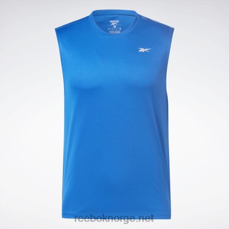 menn vektor blå 2X42N1178 Reebok ermeløs trenings t-skjorte - Bilde 6