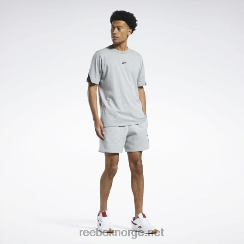 middels grå lyng 2X42N346 Reebok klassisk merkevare stolt t-skjorte - Bilde 2