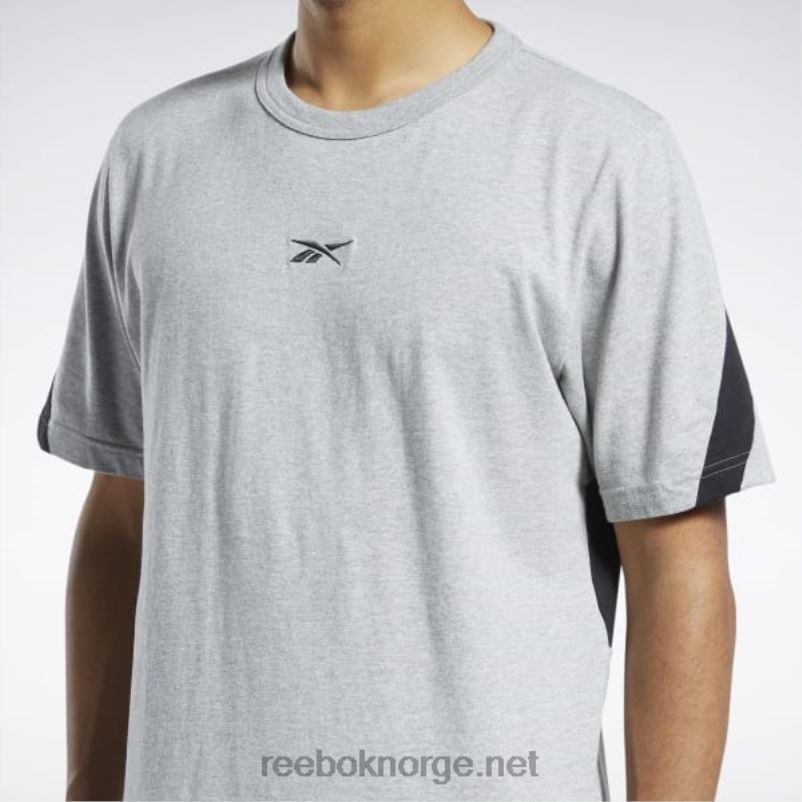 middels grå lyng 2X42N346 Reebok klassisk merkevare stolt t-skjorte - Bilde 5