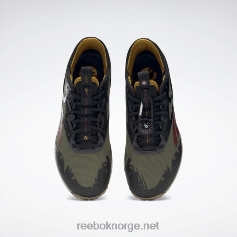moderne oliven/kjerne svart/vill khaki 2X42N1052 Reebok jurassic world nano x2 adventure treningssko for menn - Bilde 8