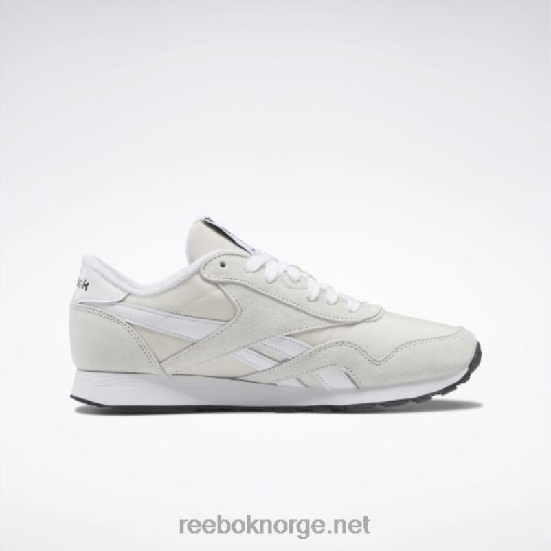 morgentåke/ftwr hvit/kjerne sort 2X42N425 Reebok klassiske nylonsko - Bilde 2
