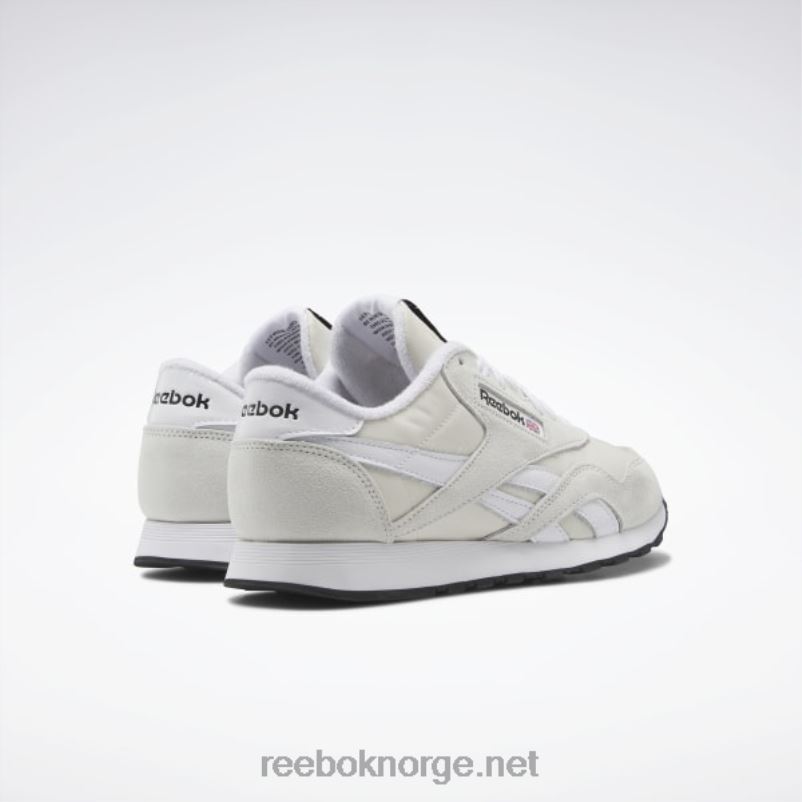 morgentåke/ftwr hvit/kjerne sort 2X42N425 Reebok klassiske nylonsko - Bilde 4